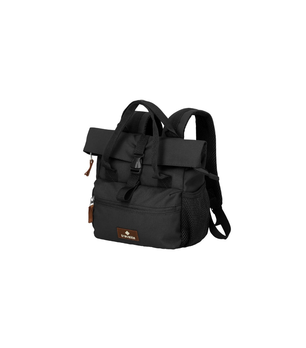 Travelite Basics Short Handle Mini Rollup Sort Rygsæk