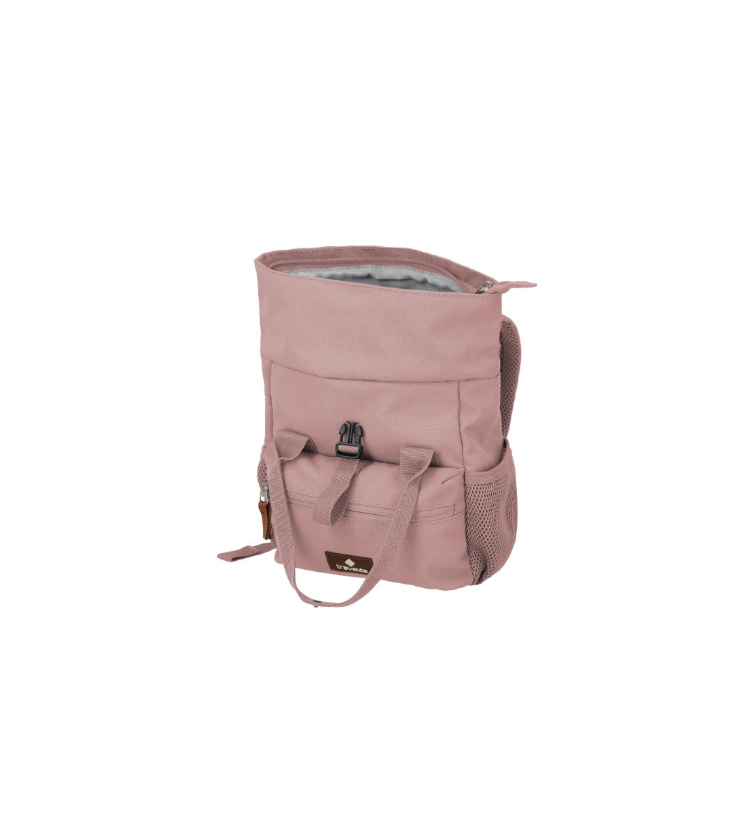 Travelite Basics Short Handle Mini Rollup Rose Rygsæk