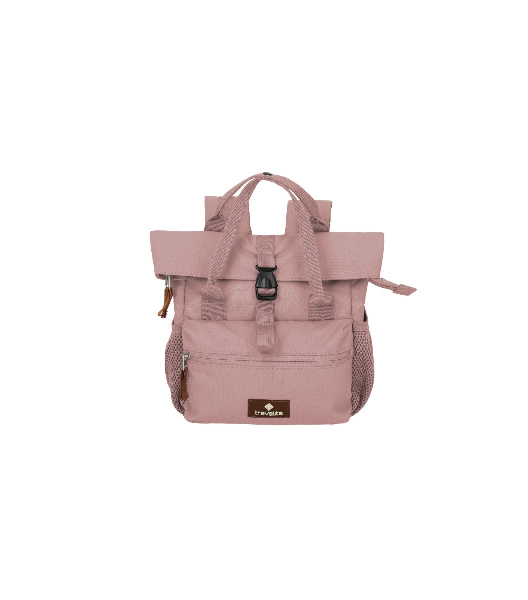 Travelite Basics Short Handle Mini Rollup Rose Rygsæk