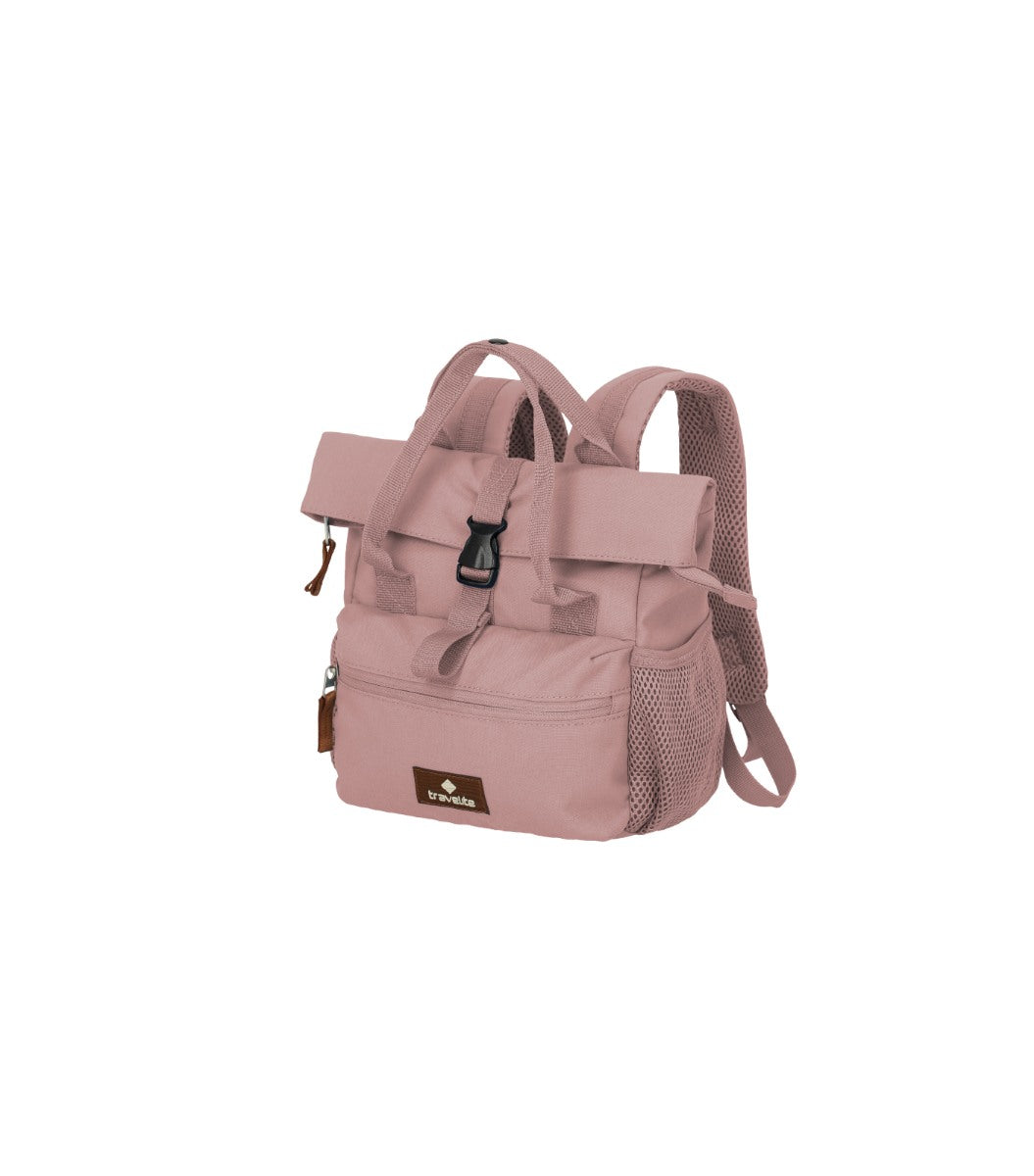 Travelite Basics Short Handle Mini Rollup Rose Rygsæk