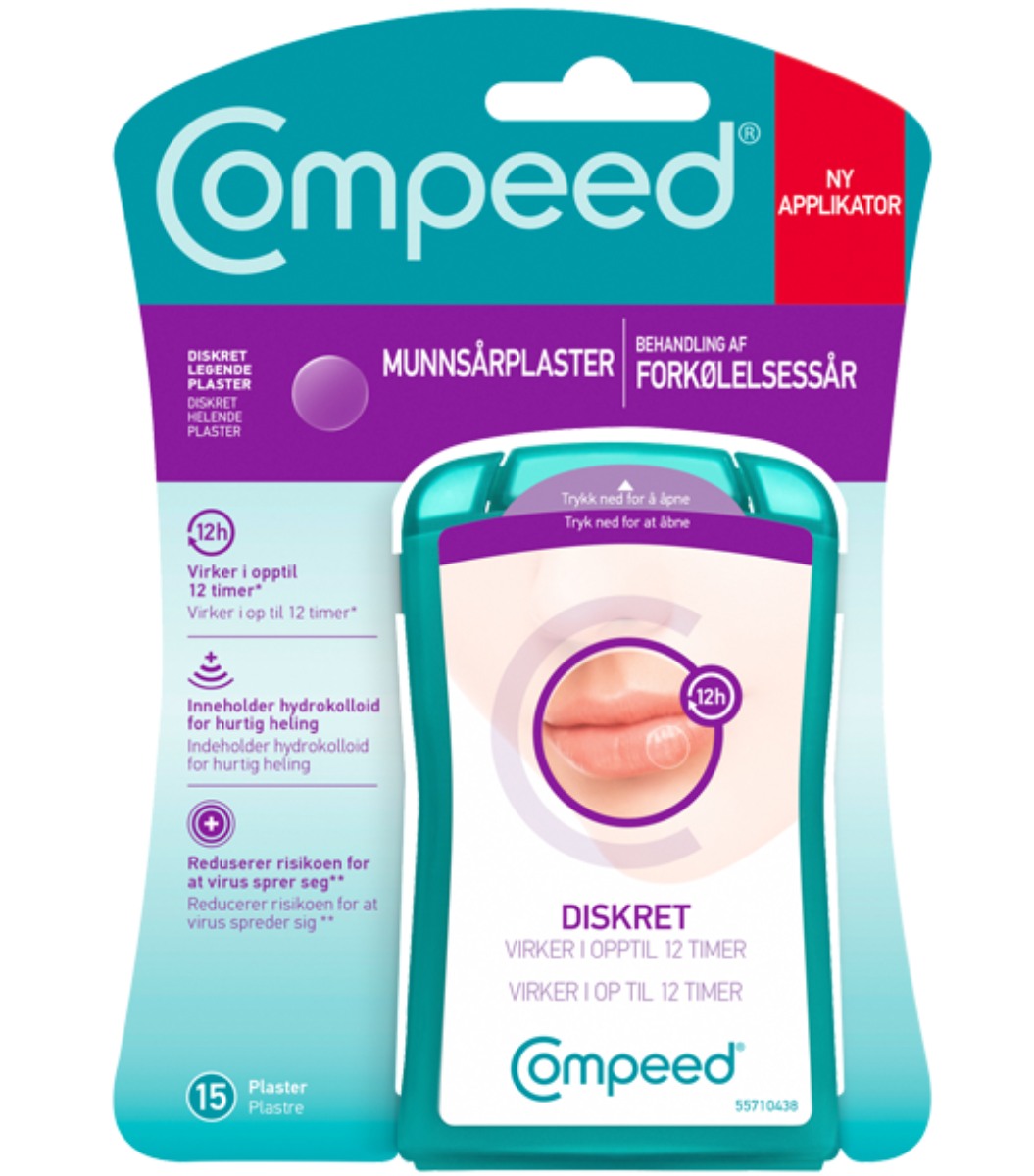 Compeed Forkølelsesplaster - 15 stk.