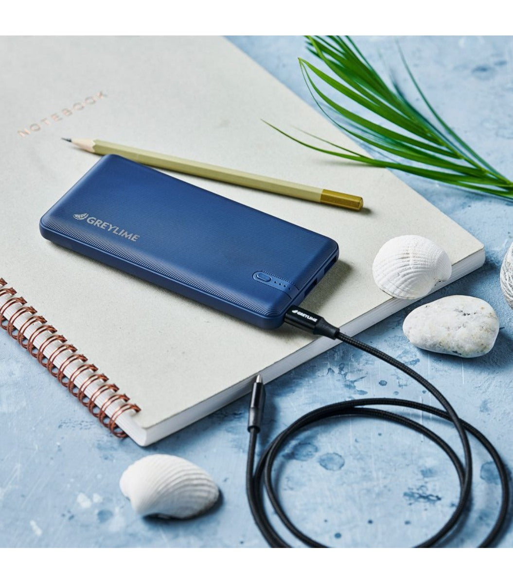 Greylime Ocean 10000 mAh Powerbank Deep Blå