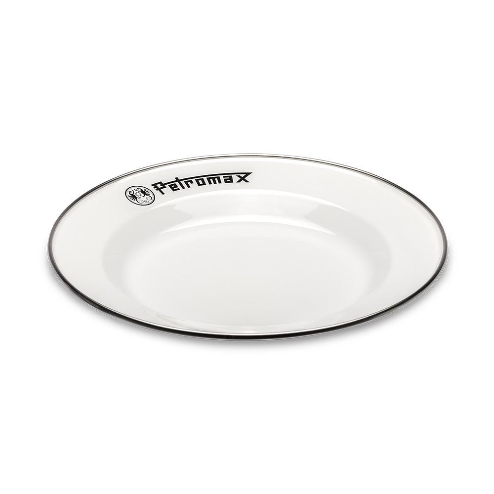 Petromax Enamel Tallerken Hvid (2 stk)