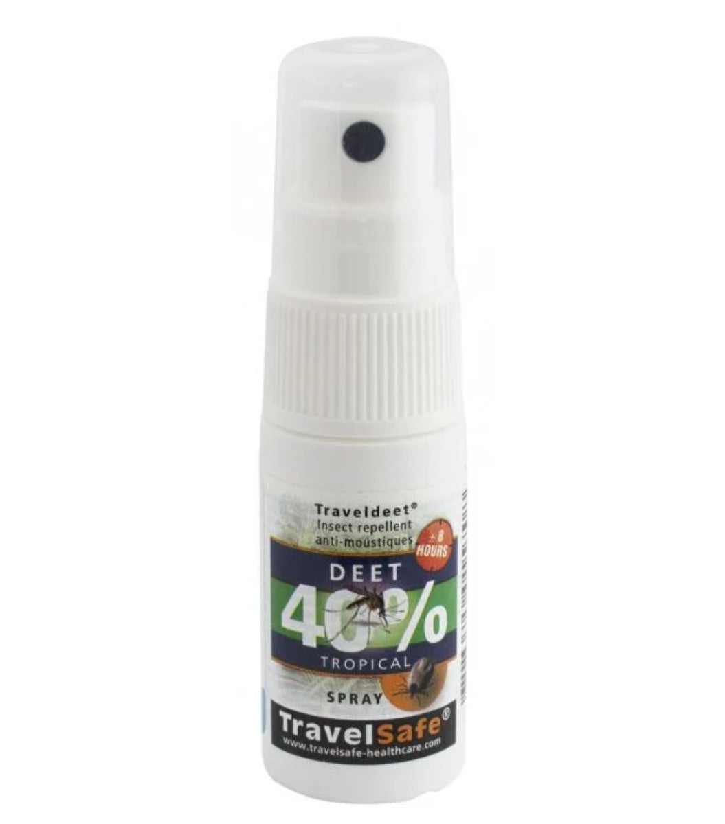 TravelSafe Mini TravelDEET 40% 15ml Myggespray