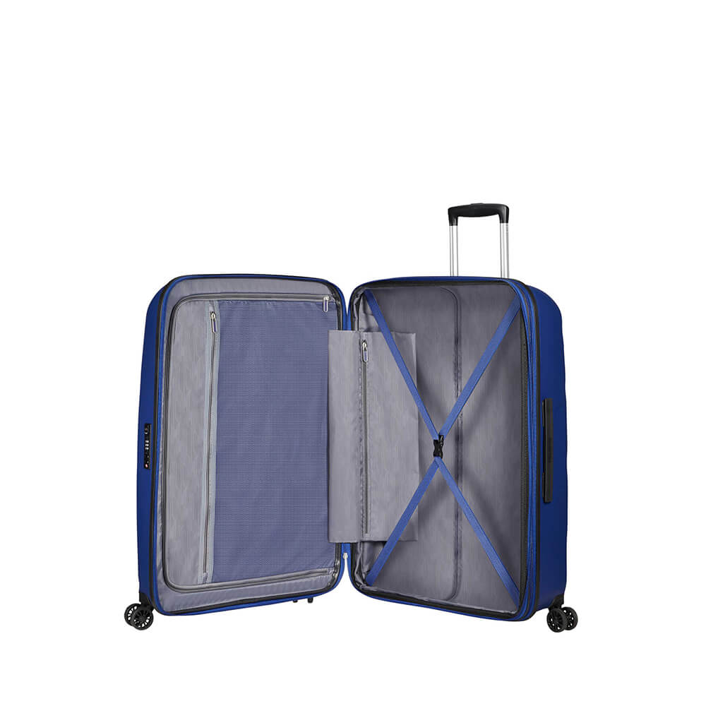 American Tourister Bon Air DLX Spinner Blå Kuffert