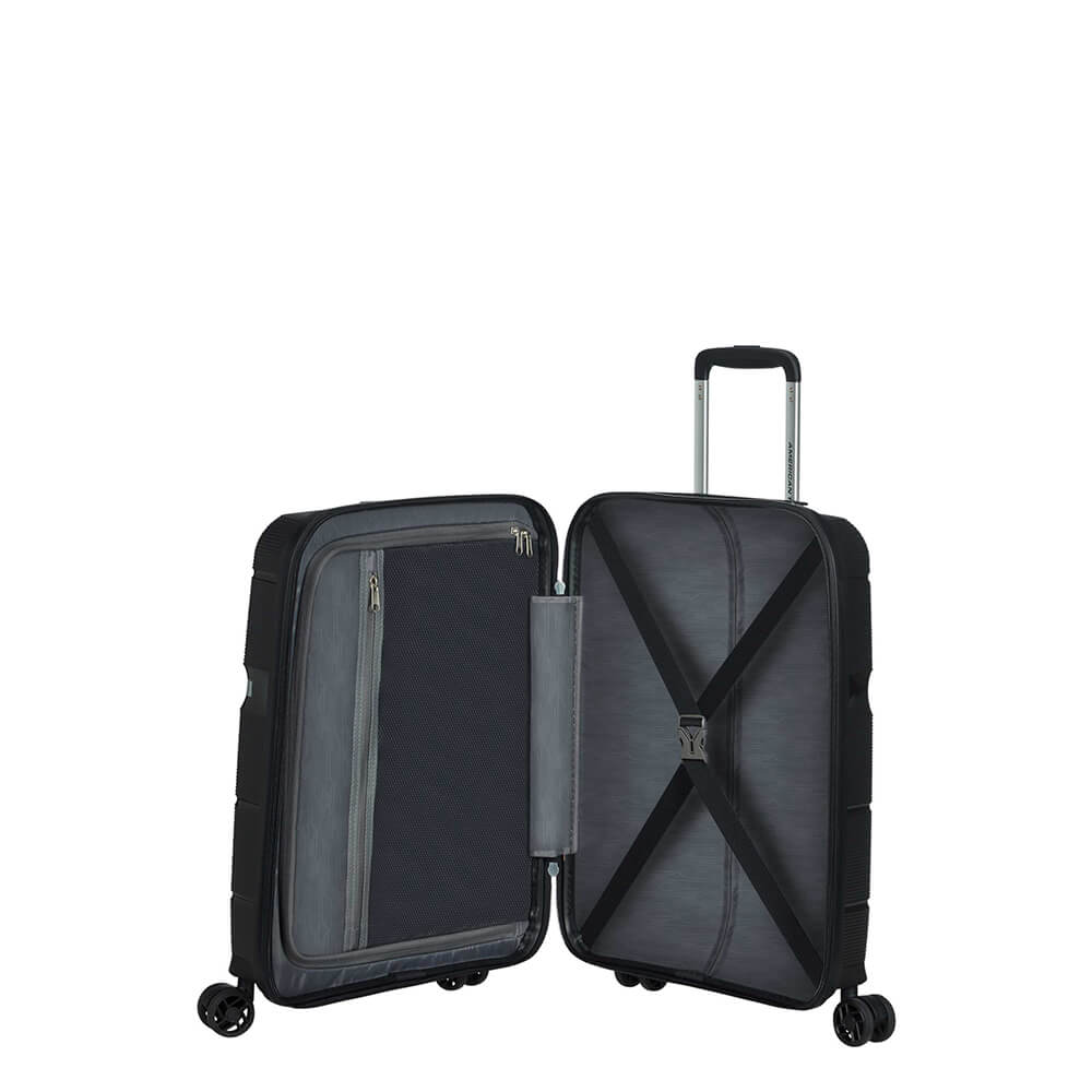 American Tourister Linex Spinner Sort Kuffert