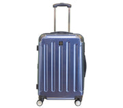 Carlo CAB Copenhagen Blå Metallic Kuffert