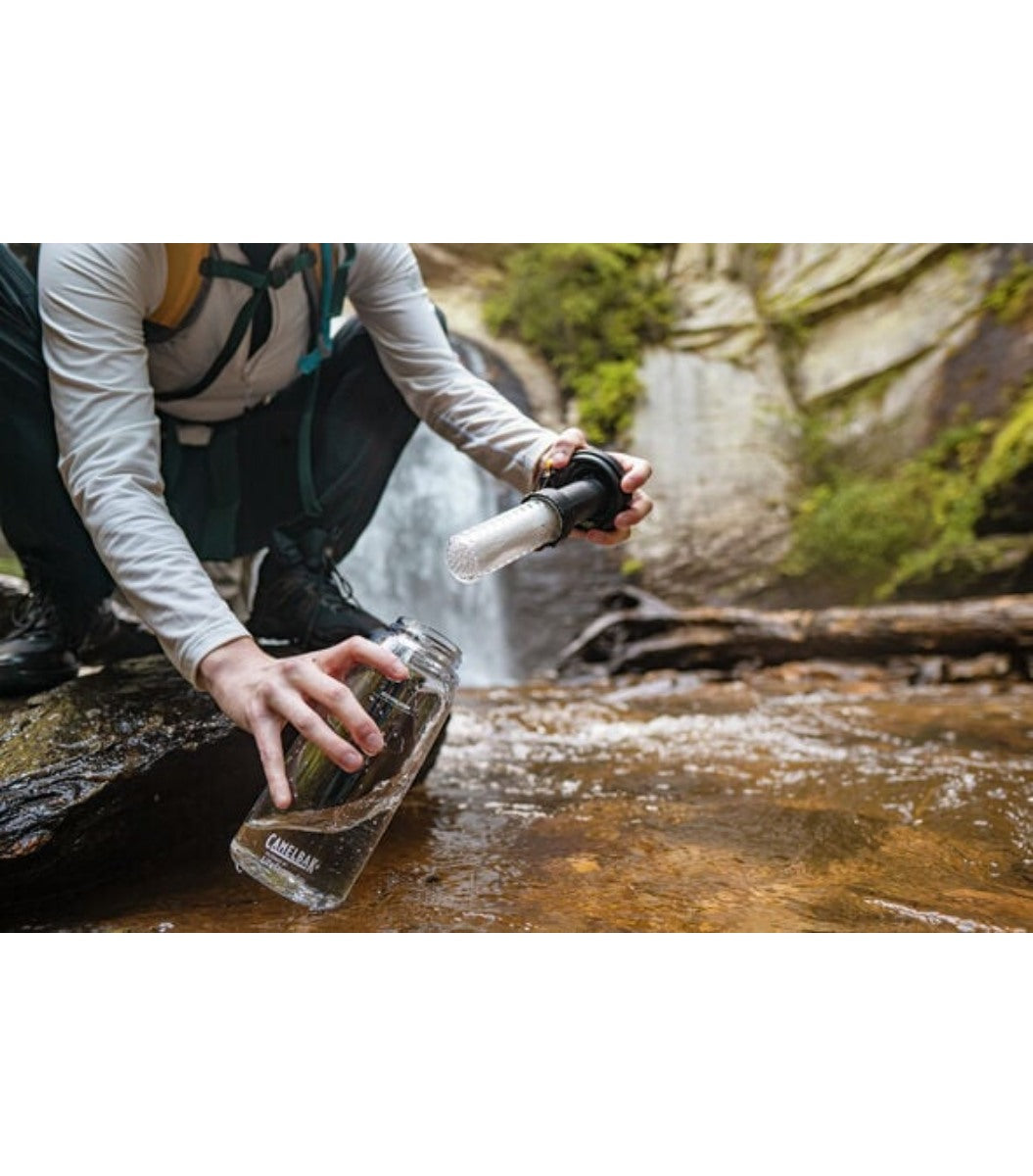 Camelbak Eddy+ 1 L Med Lifestraw Filter Gennemsigtig