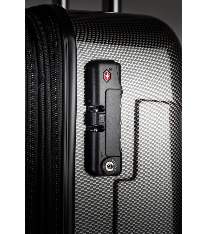 Carlo CAB Copenhagen Sort Carbon Kuffert