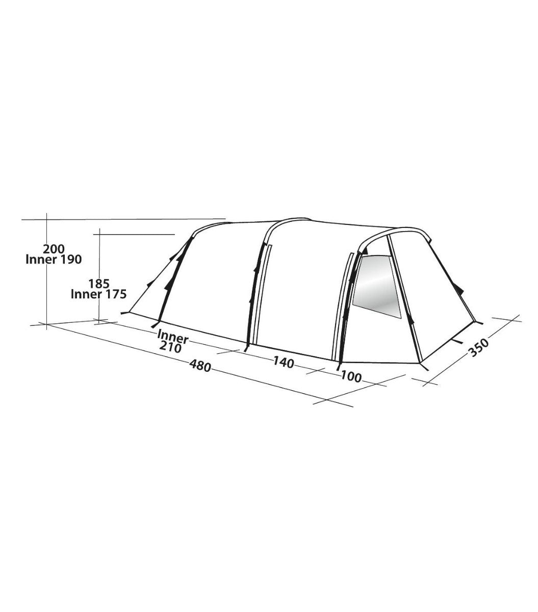 Easy Camp Huntsville 600 6-Personers Telt