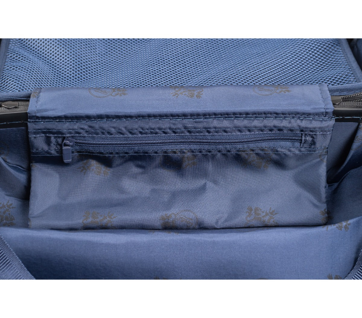 Carlo CAB Copenhagen Blå Metallic Kuffert