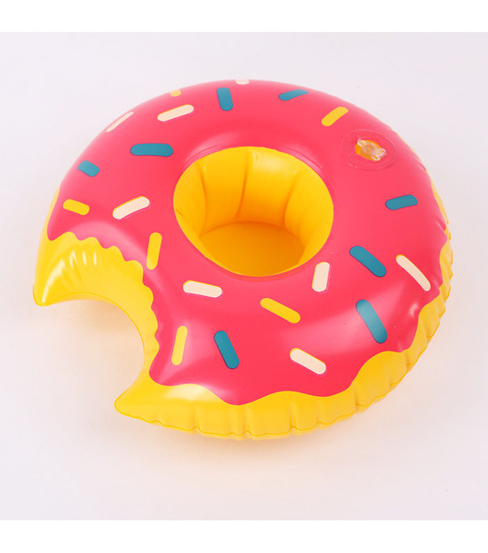 Oppustelig Donut Pink Kopholder