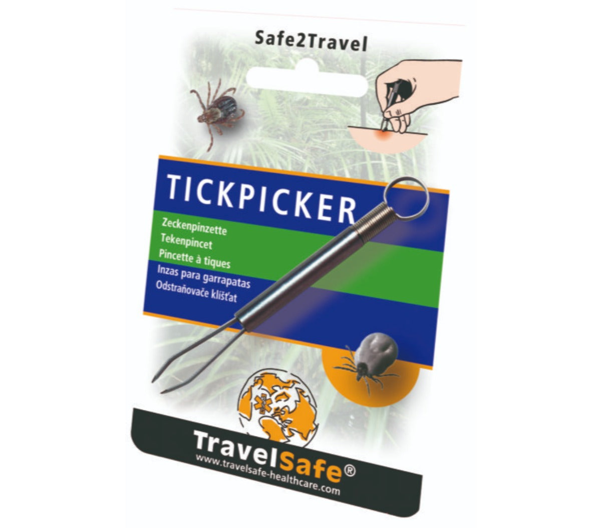 TravelSafe Tick Picker Flåttang