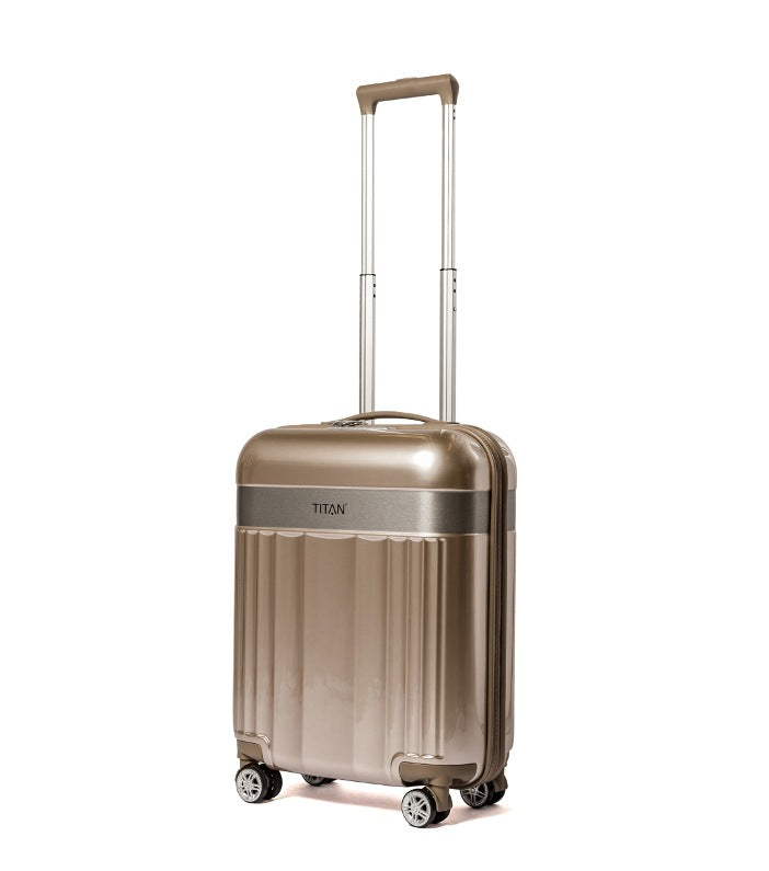 Titan Spotlight Flash Metallic Gold Kabinekuffert