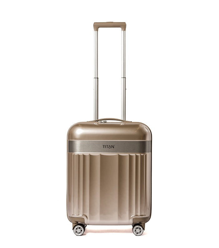 Titan Spotlight Flash Metallic Gold Kabinekuffert