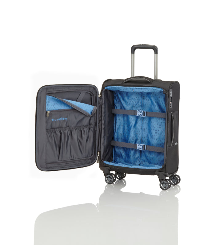 Travelite Capri Sort Kabinekuffert