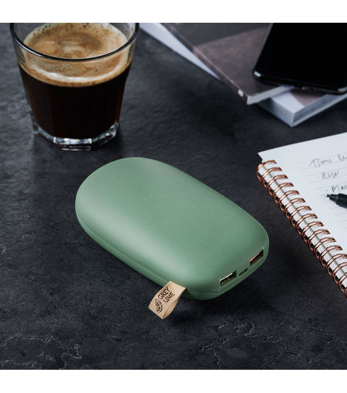 GreyLime Power Stone ll 10400 mAh Powerbank Grøn