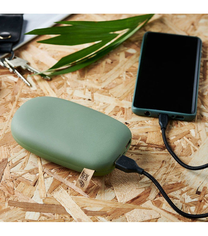 GreyLime Power Stone ll 10400 mAh Powerbank Grøn