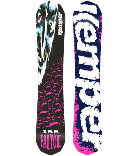 Kemper Fantom 1991/92 Sort Snowboard