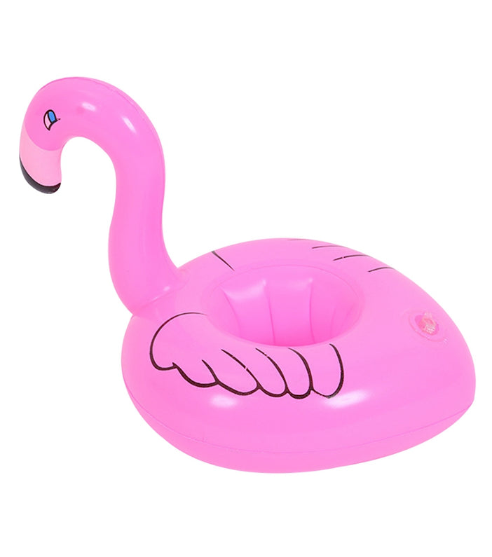 Oppustelig Flamingo Kopholder