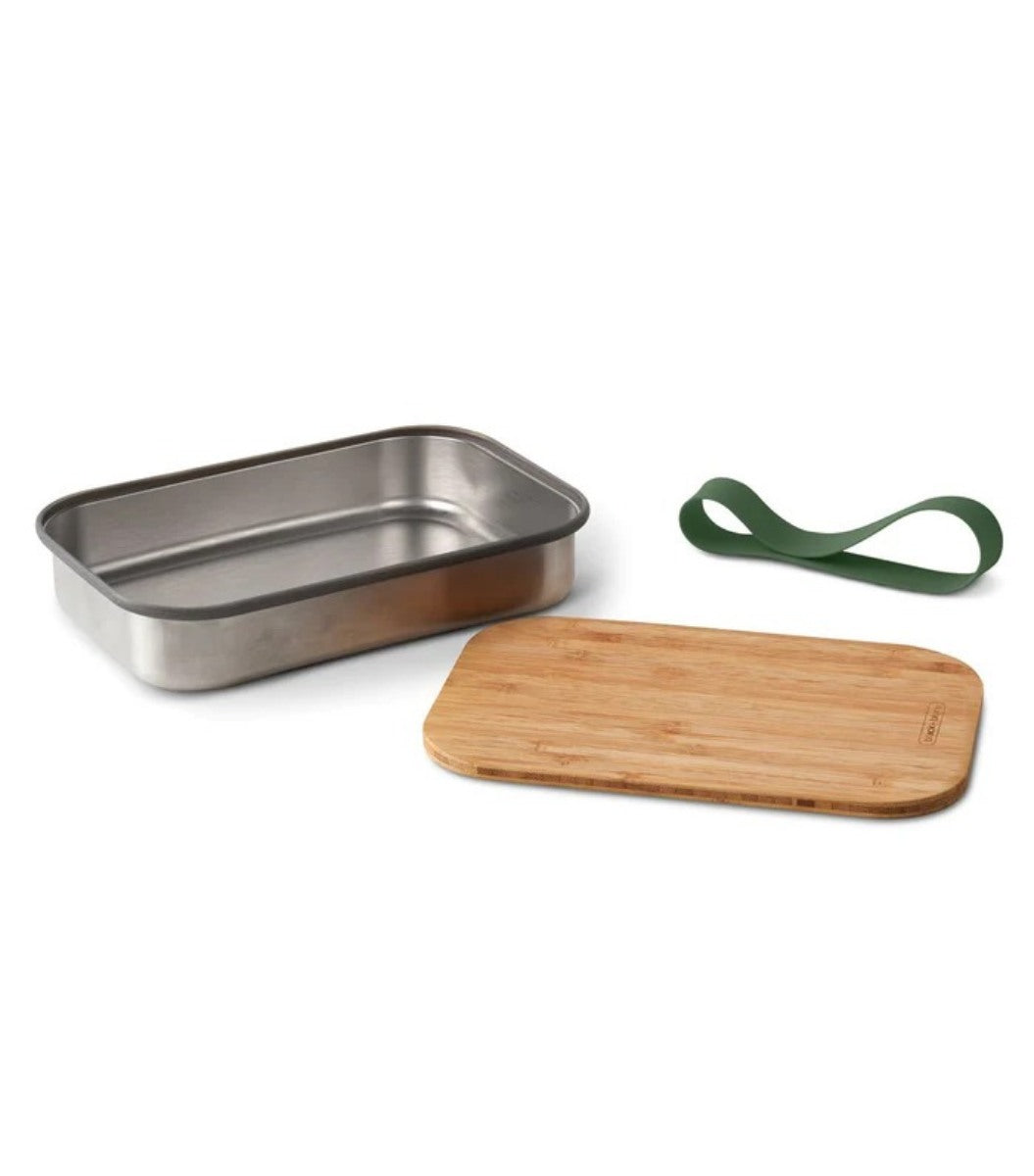 Black + Blum Madkasse I Rustfrit Stål Small Olive